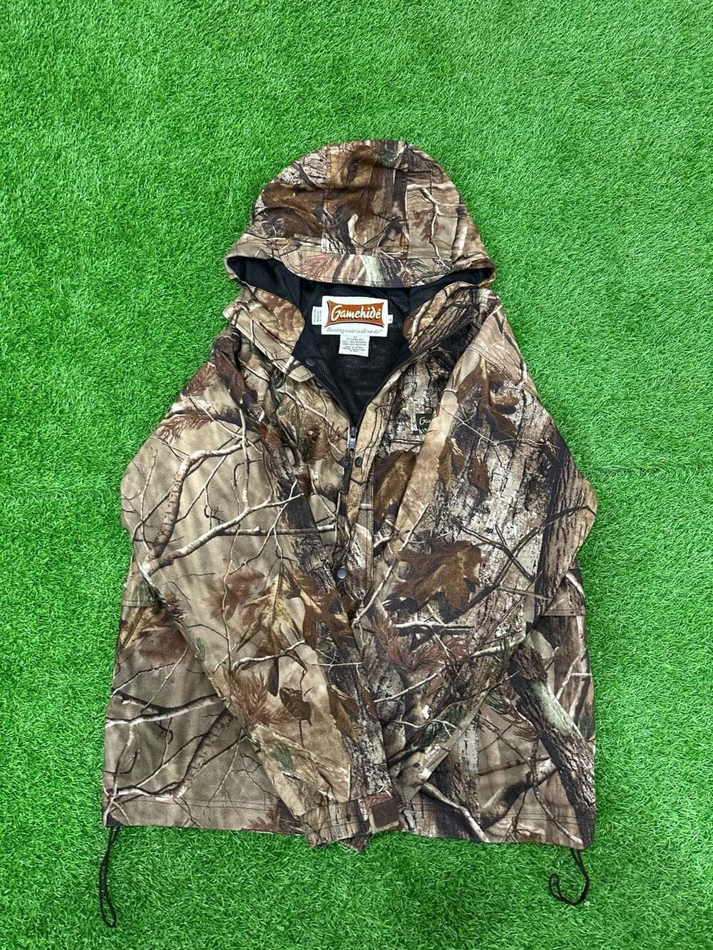 Gamehide Style No. CP5 Camouflage Hooded Hunting Jacket XL
